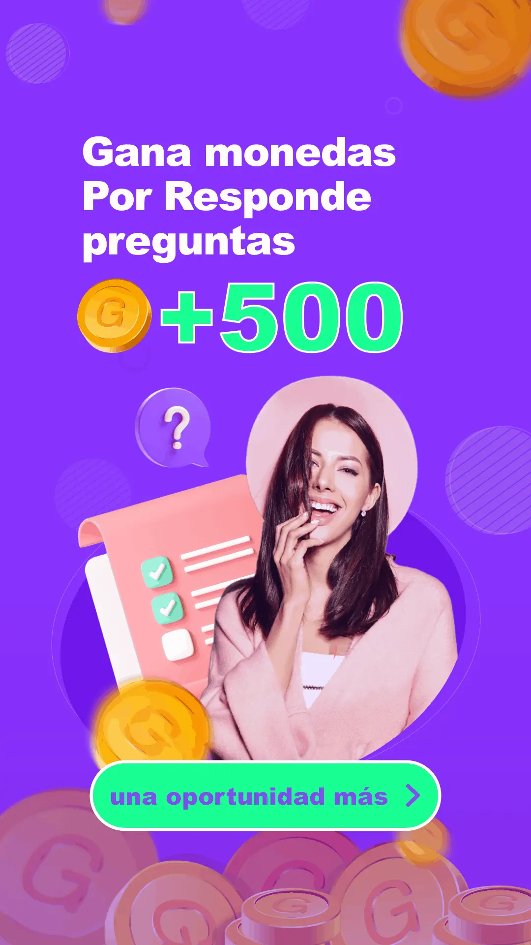 evento: gana 500 monedas por responde preguntas - livu español oficial